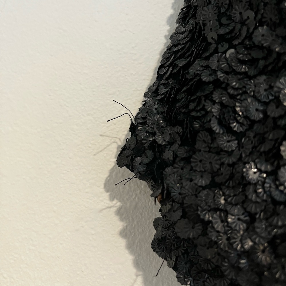 All Saints Scala Sequin Cowl Neck Top - Picture 7 of 8